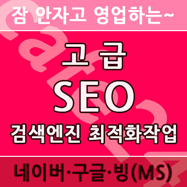 고급 SEO 검색엔진 최적화