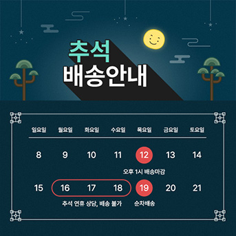 SP162 추석 배송 팝업