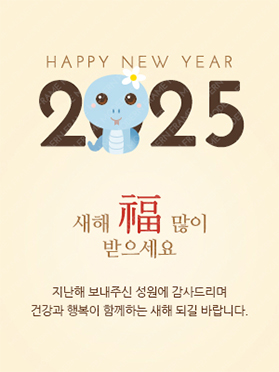 2025 새해 인사 팝업