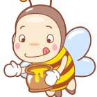 꿀벌 캐릭터 1